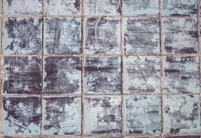 Grau Blau Fliese Wand, abstrakt Muster Mosaik Hintergrund, texturiert Mauer oder Fußboden foto