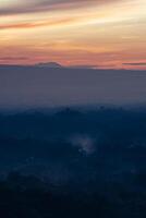 das Tempel von Borobudur foto