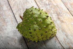 Süss reif saftig exotisch Soursop foto