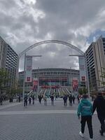 London 04 20 2024 Wembley Stadion Sport und Konzerte Veranstaltungsort. foto