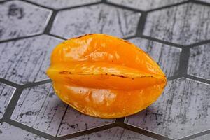 tropisch Süss lecker Obst - - Karambola foto