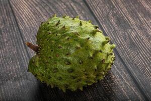 Süss reif saftig exotisch Soursop foto