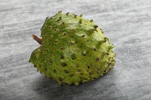 Süss reif saftig exotisch Soursop foto