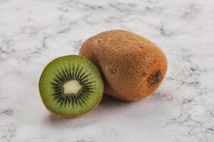 Süss und saftig Kiwi Obst foto