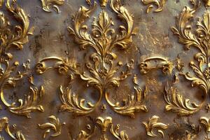 schön Textur dekorativ venezianisch Stuck zum Hintergründe foto