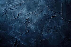 abstrakt Grunge Marine Blau Stuck Mauer Hintergrund mit Raum. foto