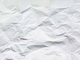 sauber Weiß Papier, faltig, abstrakt Hintergrund foto