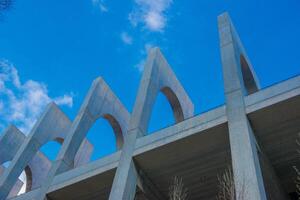 verstärkt Beton Brücke foto