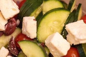 griechisch Salat mit Feta foto