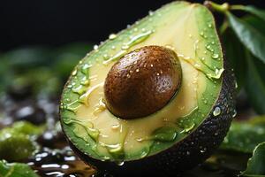 Avocado ist ein Obst Das ist sehr gesund foto