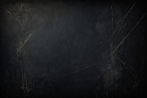 schwarz Hintergrund mit Kratzer und Kratzer foto