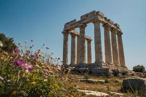das Ruinen von das Tempel von Apollo beim Ephesus, Truthahn foto