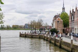 das Niederländisch Stadt von dordrecht foto