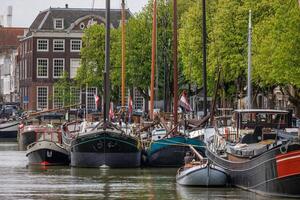 das Niederländisch Stadt von dordrecht foto