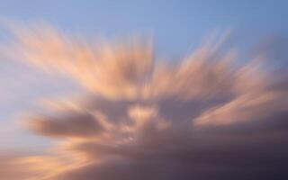 Himmel mit Wolken foto