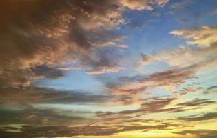 Himmel und Wolken Naturfotografie foto