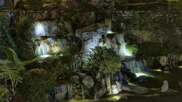 Wasserfall in der Stadt Las Palmas foto