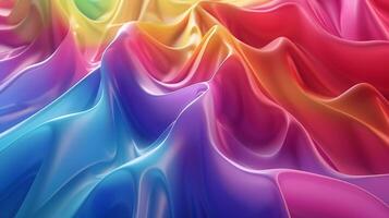 abstrakt Hintergrund glatt Kurven beschwingt Farben foto