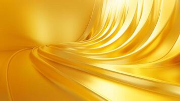 abstrakt Luxus Gold Gelb Gradient Studio Mauer foto