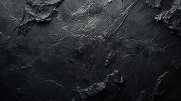 schwarz glatt texturiert Hintergrund detailliert hoch foto