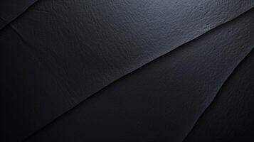 schwarz glatt texturiert Papier Hintergrund detailliert foto