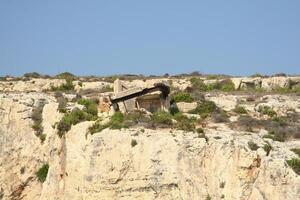 Aussicht von Küste mit generisch Felsen, gozo, Malta foto