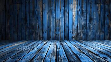 Blau Holz Textur rustikal Charme foto