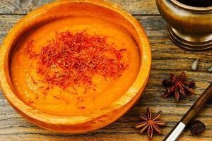 Karottencremesuppe mit Safran Diätkost