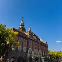 Kunst Jugendstil Stadt Saal, Subotica, Vojvodina, Serbien foto