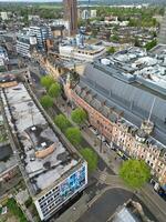 die meisten schön Antenne Aussicht von zentral Westen Croydon London Stadt von England vereinigt Königreich. April 24., 2024 foto