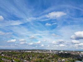 schön Antenne Aussicht von historisch zentral Nottingham Stadt entlang Fluss Trent, England vereinigt Königreich foto