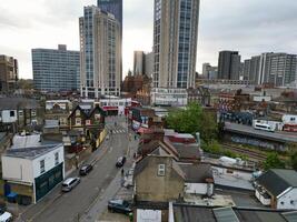 die meisten schön Antenne Aussicht von zentral Westen Croydon London Stadt von England vereinigt Königreich. April 24., 2024 foto