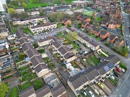 hoch Winkel Aussicht von Wohn Kreis beim Birmingham Stadt von England vereinigt Königreich, März 30., 2024 foto