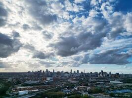 hoch Winkel Aussicht von Wohn Kreis beim Birmingham Stadt von England vereinigt Königreich, März 30., 2024 foto