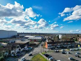 hoch Winkel Aussicht von Wohn Kreis beim Birmingham Stadt von England vereinigt Königreich, März 30., 2024 foto