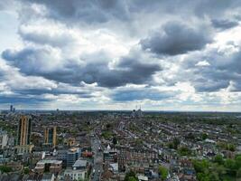 Antenne Aussicht von zentral Wembley London Stadt von England großartig Großbritannien. April 17., 2024 foto