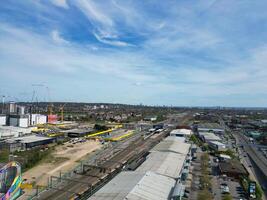 Antenne Aussicht von brent Kreuz Westen hendon London Stadt von England vereinigt Königreich, April 12., 2024 foto