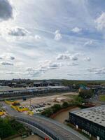 Antenne Aussicht von brent Kreuz Westen hendon London Stadt von England vereinigt Königreich, April 12., 2024 foto