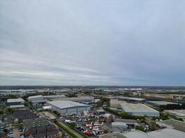 Antenne Aussicht von zentral Dartford London Stadt von England vereinigt Königreich, April 14., 2024 foto