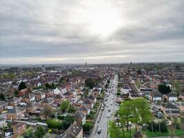 Antenne Aussicht von Rugby Stadt von England großartig Großbritannien. April 8., 2024 foto