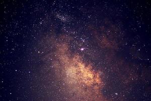 Detail der Milchstraße foto