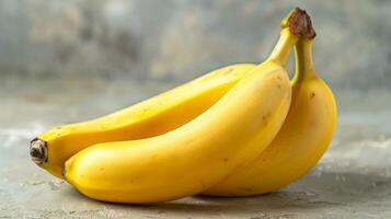 reif Gelb Bananen Anzeigen Frische und gesund organisch natürlich Essen Ernährung foto