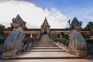 wat phra Das Lampang luang ist ein wichtig Buddhist Wahrzeichen im Lampang Provinz. foto