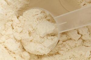 Scoop von Molke Protein Pulver foto