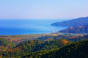 das Küste von jijel Algerien foto