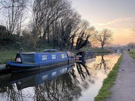 ein Aussicht von das Shropshire Union Kanal beim Whitchurch foto