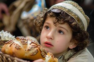 atemberaubend Visuals Erfassen jüdisch hoch Ferien Tradition und Spiritualität foto