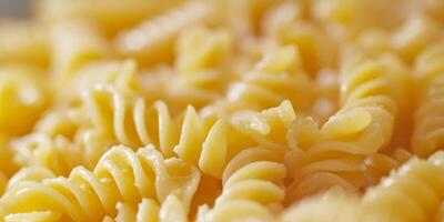 ai generiert Pasta mit Käse Makkaroni generativ ai foto