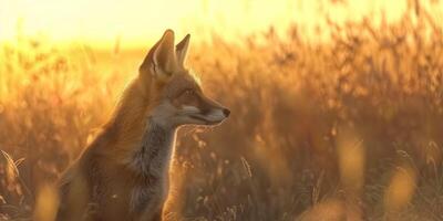 Fuchs im Wald foto