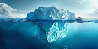 Eisberg in der Antarktis foto
